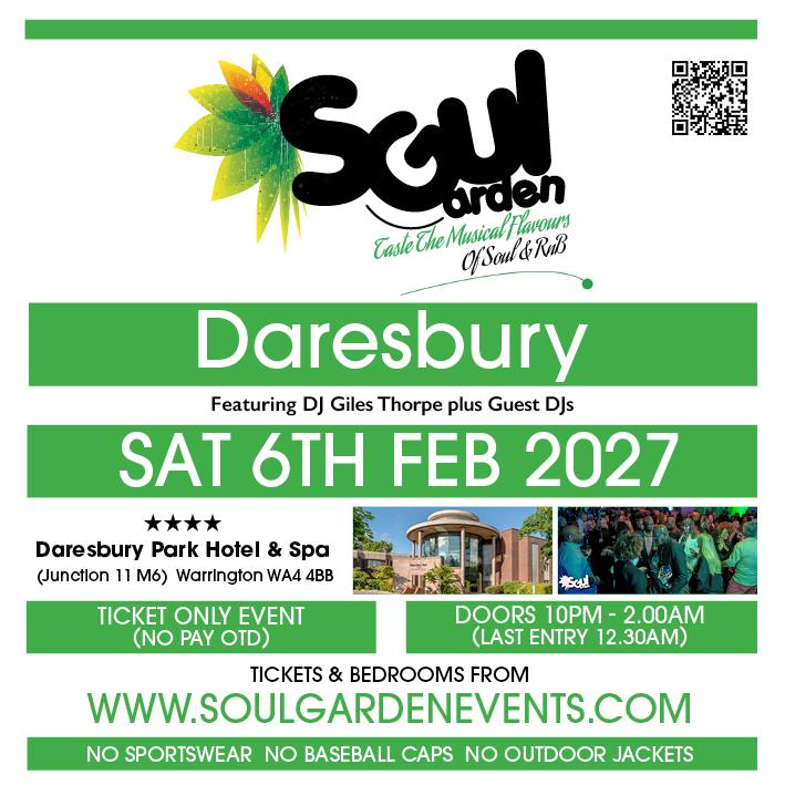 Daresbury - Soul Events 2027